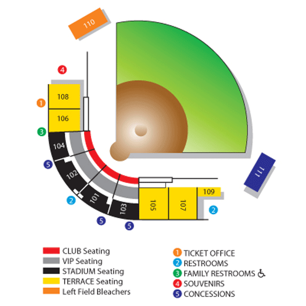 Cain Park Seating Chart